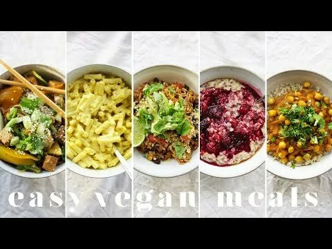 MY GO-TO CHEAP & EASY VEGAN MEALS | 5 Lazy, Quick & Healthy Recipes