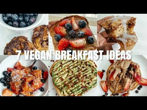 a week of vegan + gluten free breakfasts | 7 vegan gf breakfast recipes + ideas