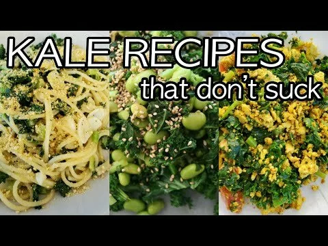 Easy Vegan Recipes Using KALE That Don't Suck