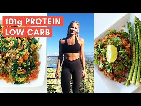 High Protein Vegan Meal Plan for LEAN FAT LOSS (low carb)