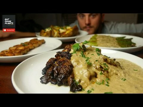 Vegan Chef shows how to cook VEGAN FINE DINING at home🔥🔥🔥