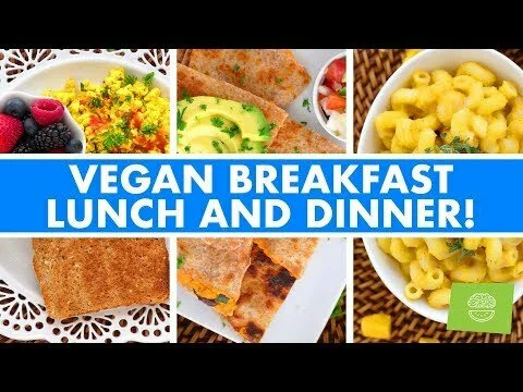 Vegan Breakfast, Lunch & Dinner Easy Recipes!