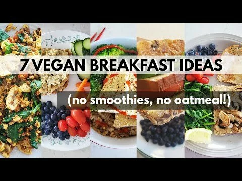 Week of Vegan Breakfasts! NO OATMEAL, NO SMOOTHIES 😜(7 SAVOURY VEGAN BREAKFAST IDEAS)
