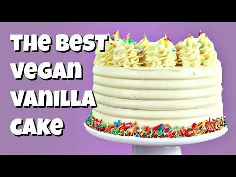How to Make The Best Vegan Vanilla Cake