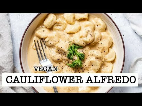 Easy Vegan Cauliflower Alfredo Recipe – Super Creamy!