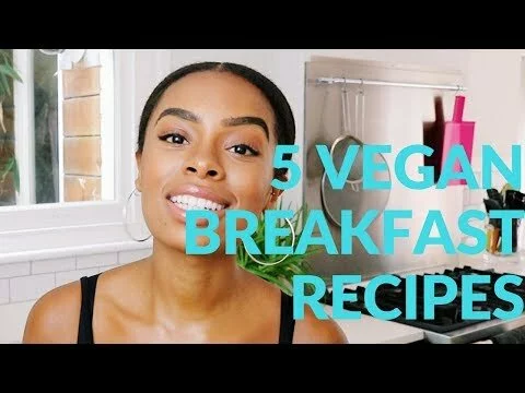 5 VEGAN BREAKFAST RECIPES | 3 Ingredient Vegan Pancake Gluten Free